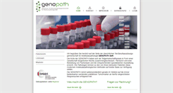 Desktop Screenshot of genopath.de